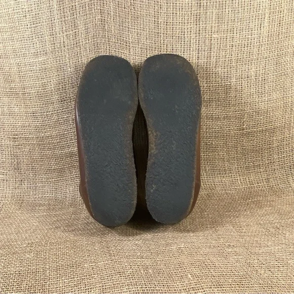 Clarks Wallabies  Originals Brown Leather  Beeswax Chukka Shoes Size 13 M - Picture 10 of 10